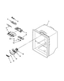 Refrigerator liner parts