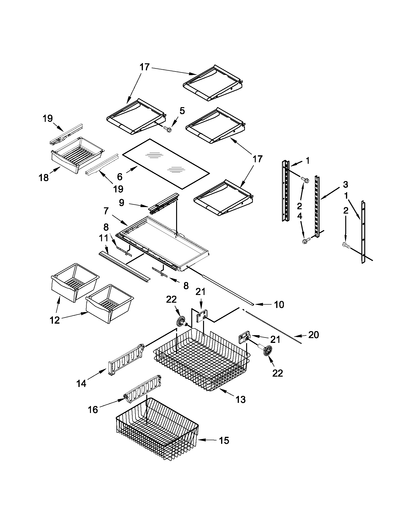 SHELF PARTS