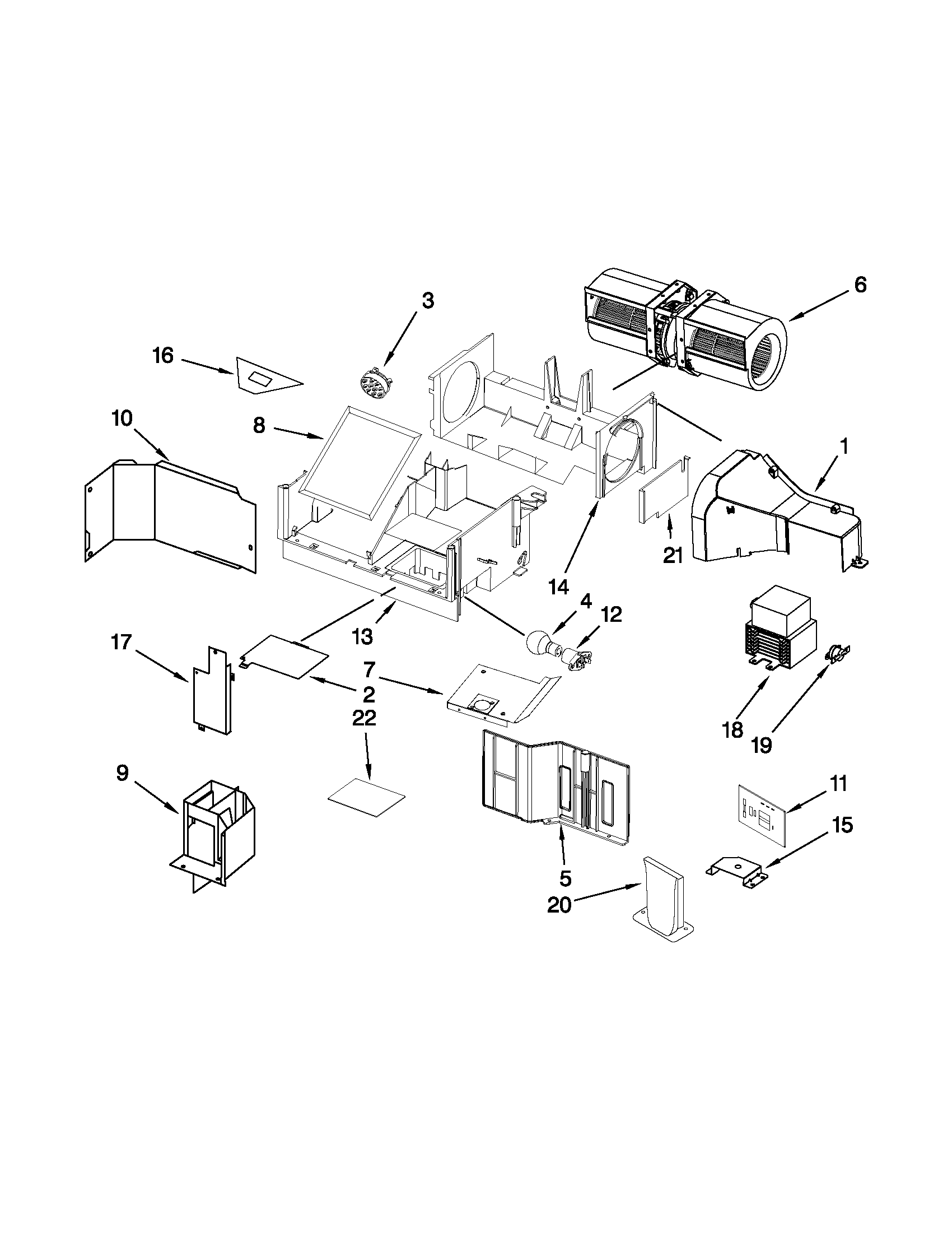 Air flow parts