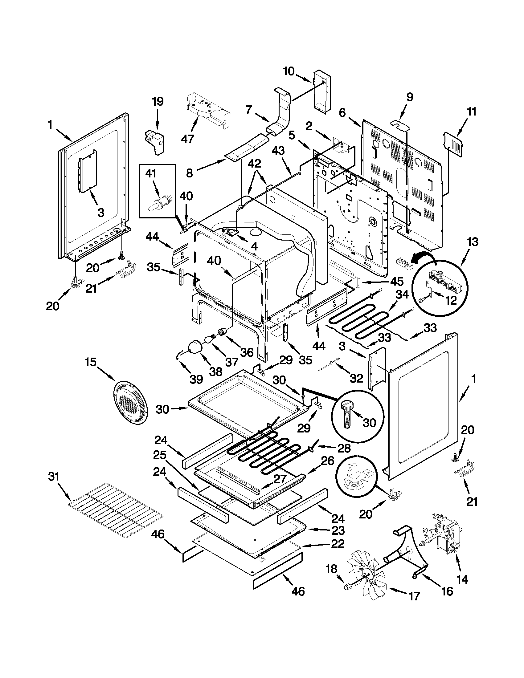 Chassis parts