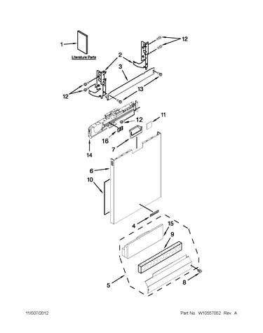 Door panel parts