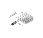 KitchenAid KUDE70FXSS5 lower rack parts diagram