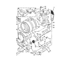 Maytag YMED8000AG0 bulkhead parts diagram