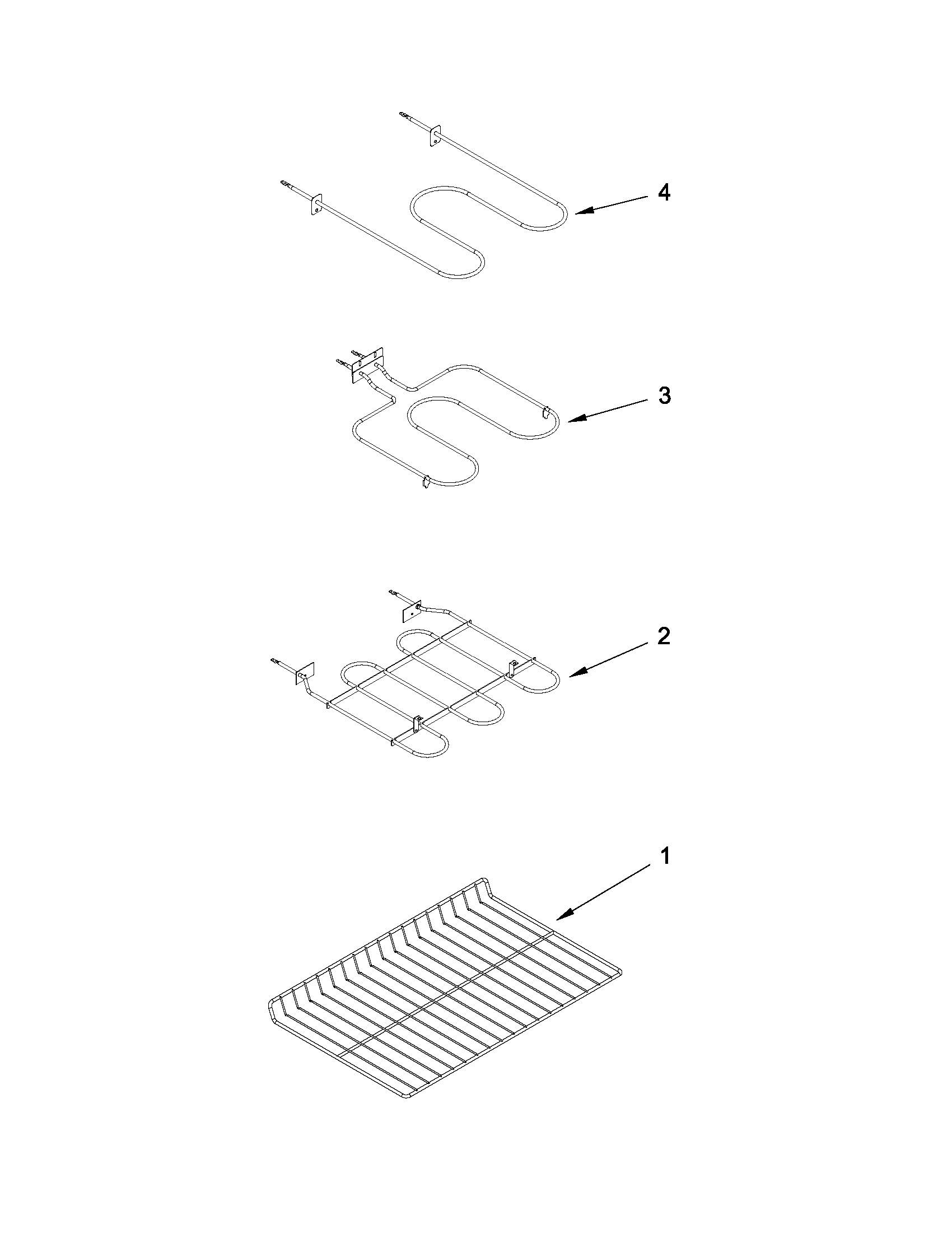 Rack and element parts