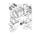 Whirlpool 3LWGD4800YQ0 bulkhead parts diagram