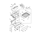 Whirlpool GI15NDXXS2 evaporator, grid, and water parts diagram