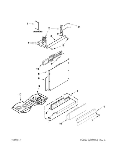Door panel parts