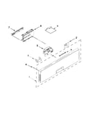Control panel and latch parts