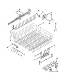 Upper rack and track parts