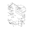 Maytag MBL1957WES3 freezer liner parts diagram