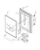 Refrigerator door