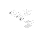 Maytag MET8775XB02 internal oven parts diagram