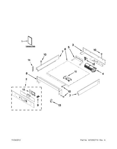 Control panel parts