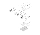 Maytag YMET8885XB02 internal oven parts diagram