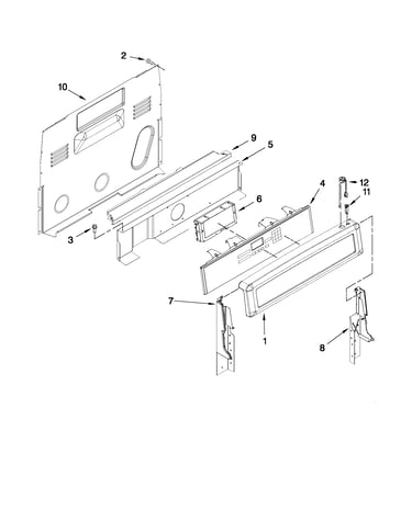 Control panel parts