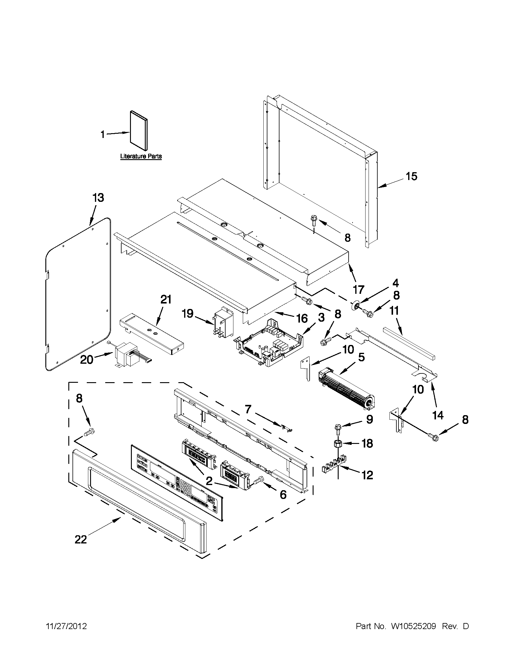 CONTROL PANEL PARTS