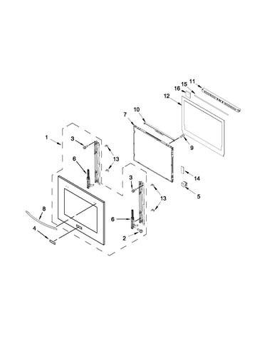 Oven door
