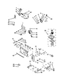 Cabinet and stirrer parts