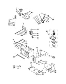 Cabinet and stirrer parts