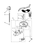 Pump, washarm and motor parts