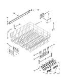 Upper rack and track parts