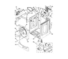 Maytag MDE22PDAGW0 cabinet parts diagram