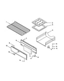 Oven and broiler parts