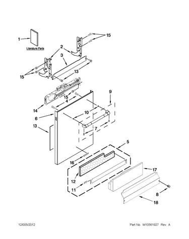 Door panel parts