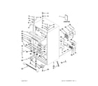Maytag MFX2570AEB5 cabinet parts diagram
