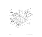 Whirlpool SF216LXSQ2 cooktop parts diagram