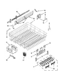 Upper rack and track parts
