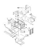 Upper oven parts