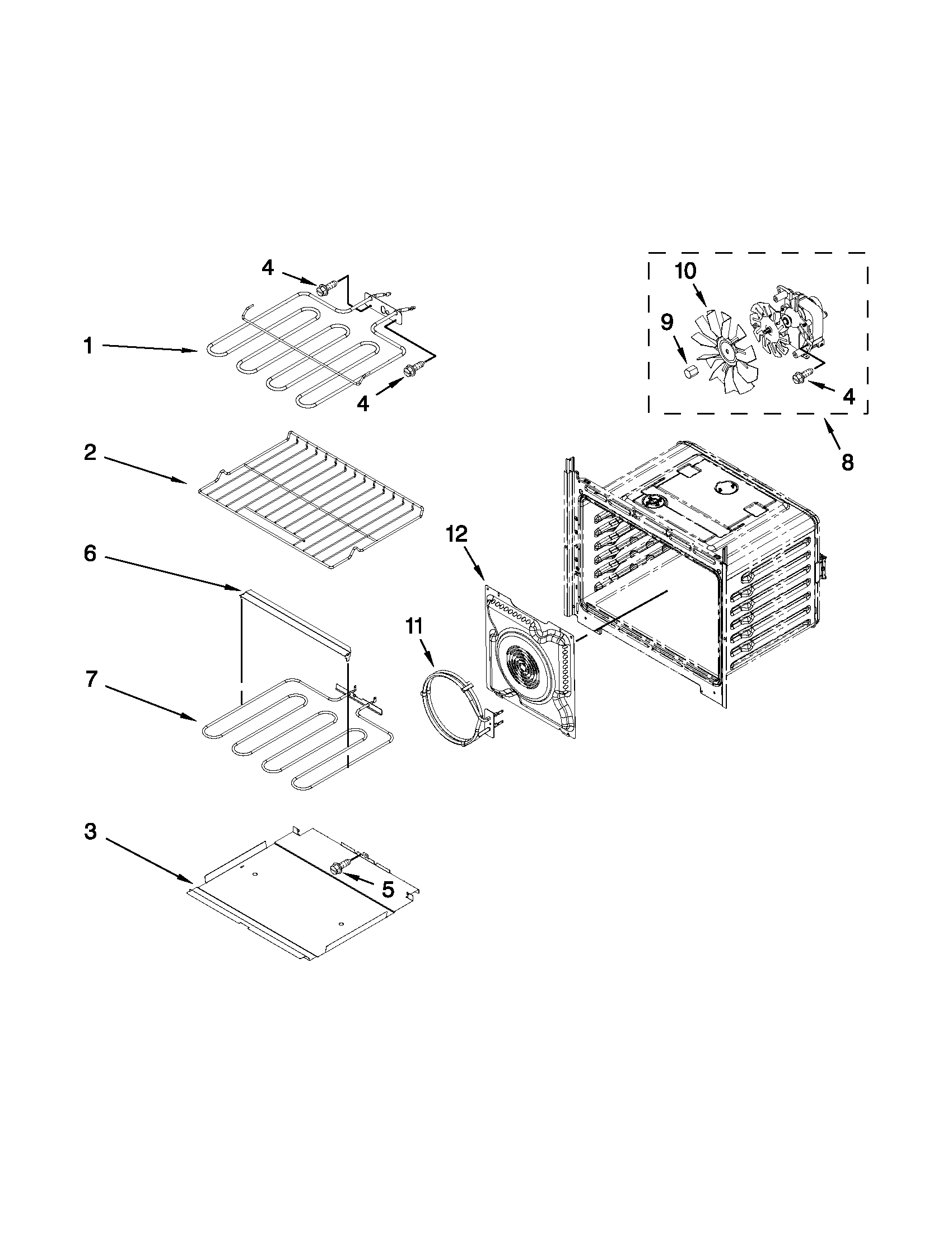 INTERNAL OVEN PARTS