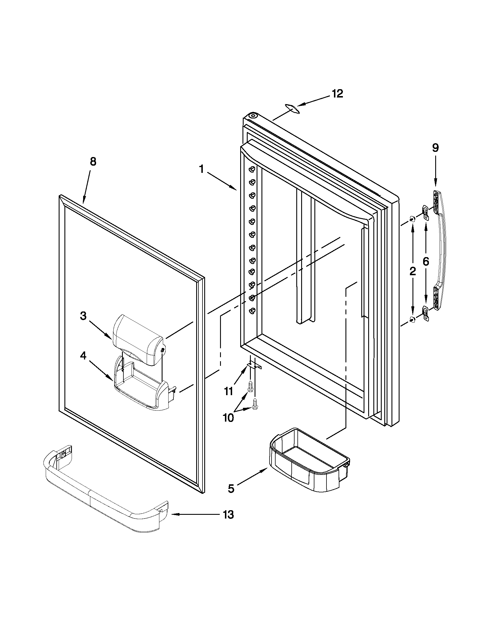 REFRIGERATOR DOOR