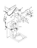 Controls and water inlet parts