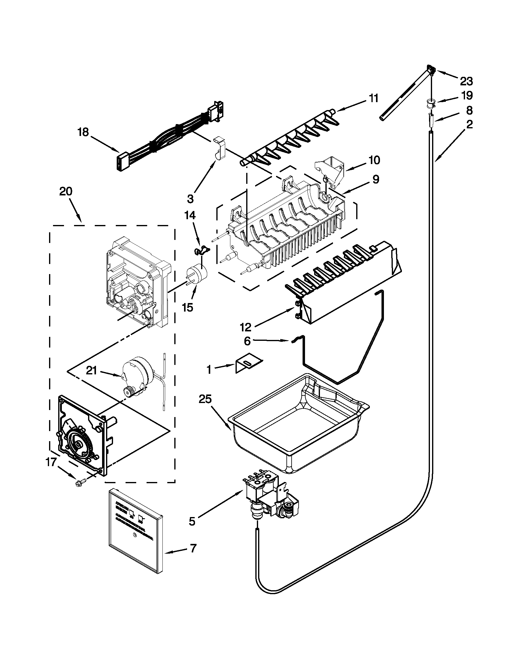 Icemaker parts