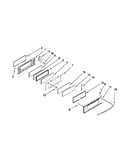 Upper door parts