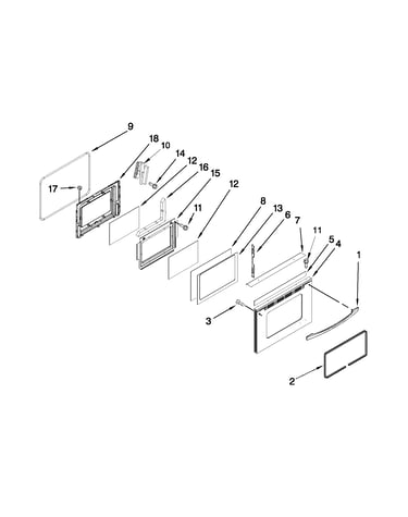Lower door parts