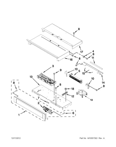 Control panel parts