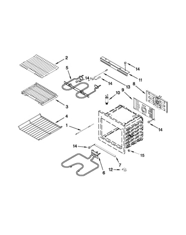 Internal oven parts