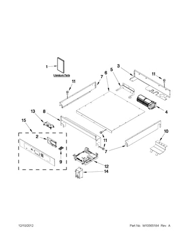 Control panel parts