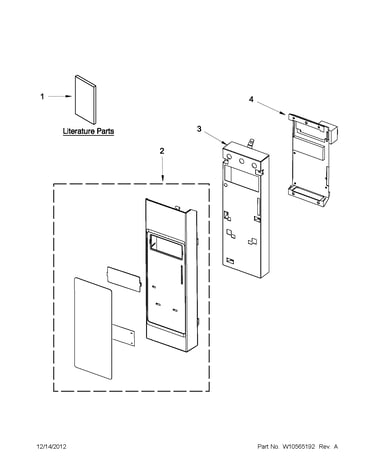 Control panel parts