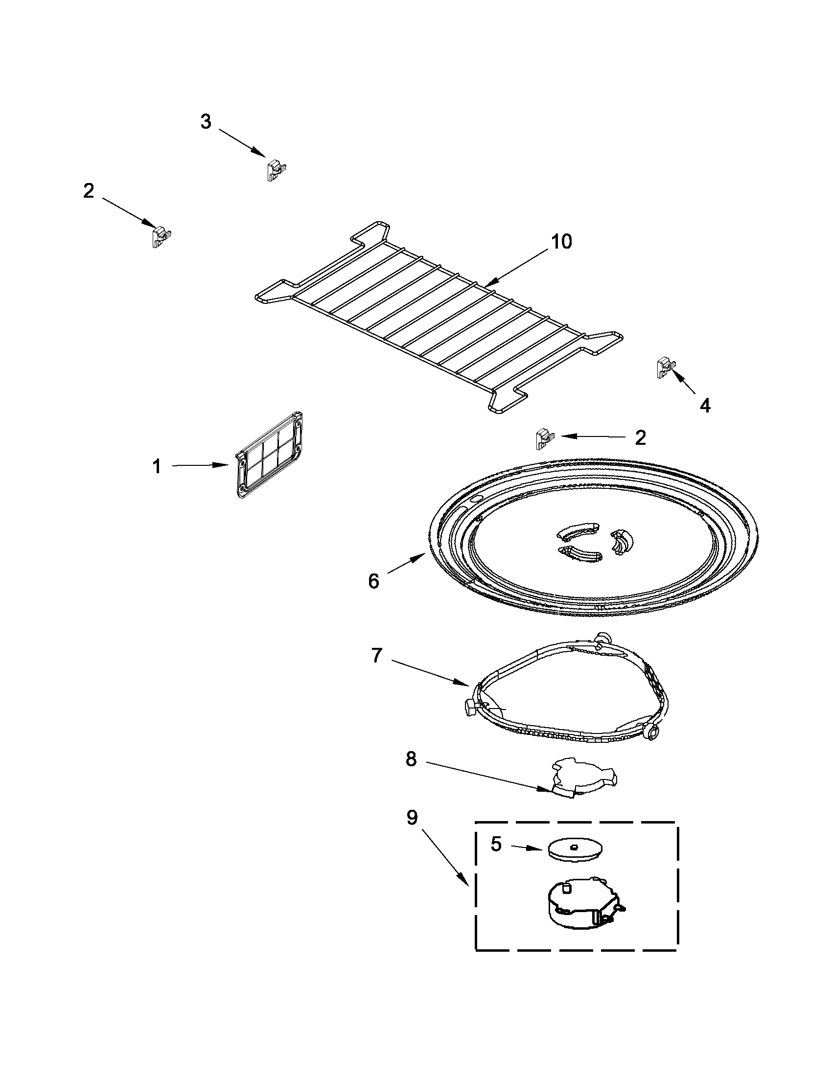 TURNTABLE PARTS