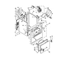 Maytag 4GMEDC300YW1 cabinet parts diagram