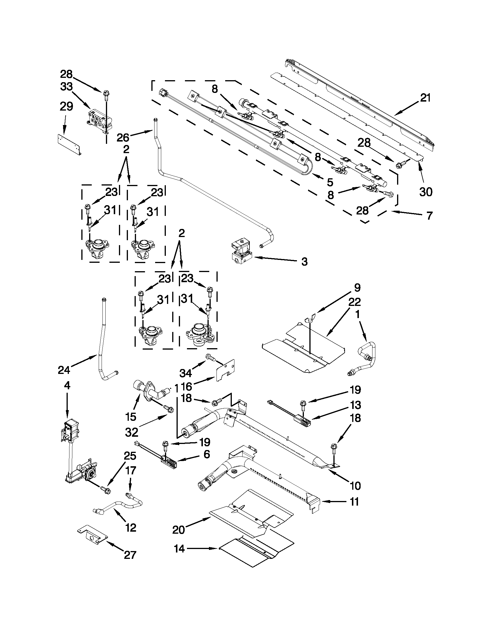 MANIFOLD PARTS