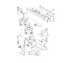 Maytag MGT8655XS03 manifold parts diagram