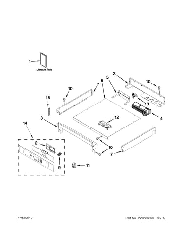 Control panel parts