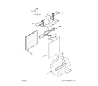 Maytag MDB7749SBM0 door and panel parts diagram