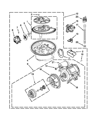 Pump and motor parts