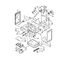 Whirlpool YWFE381LVB0 chassis parts diagram